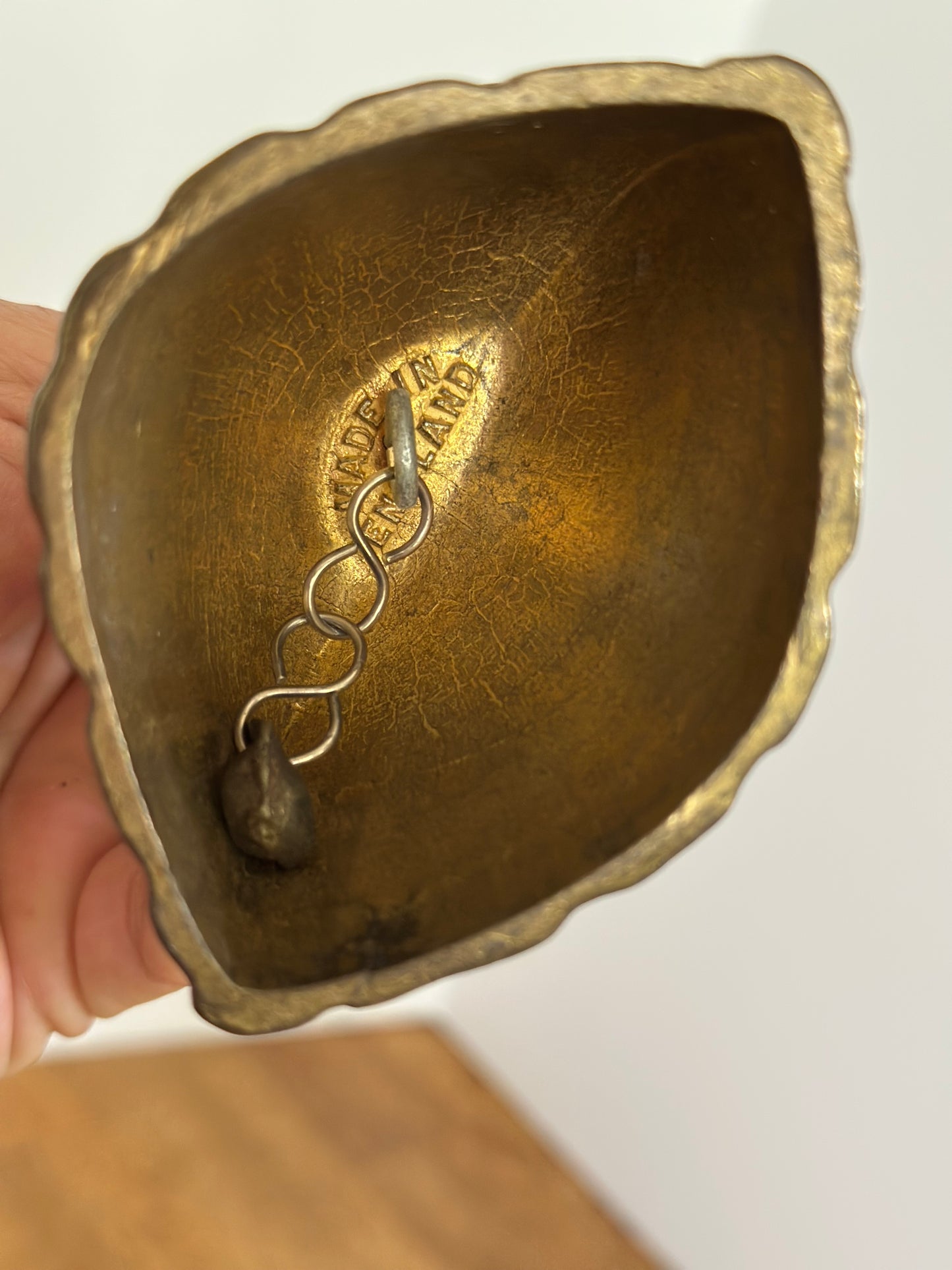 Vintage Brass Victorian Lady Bell