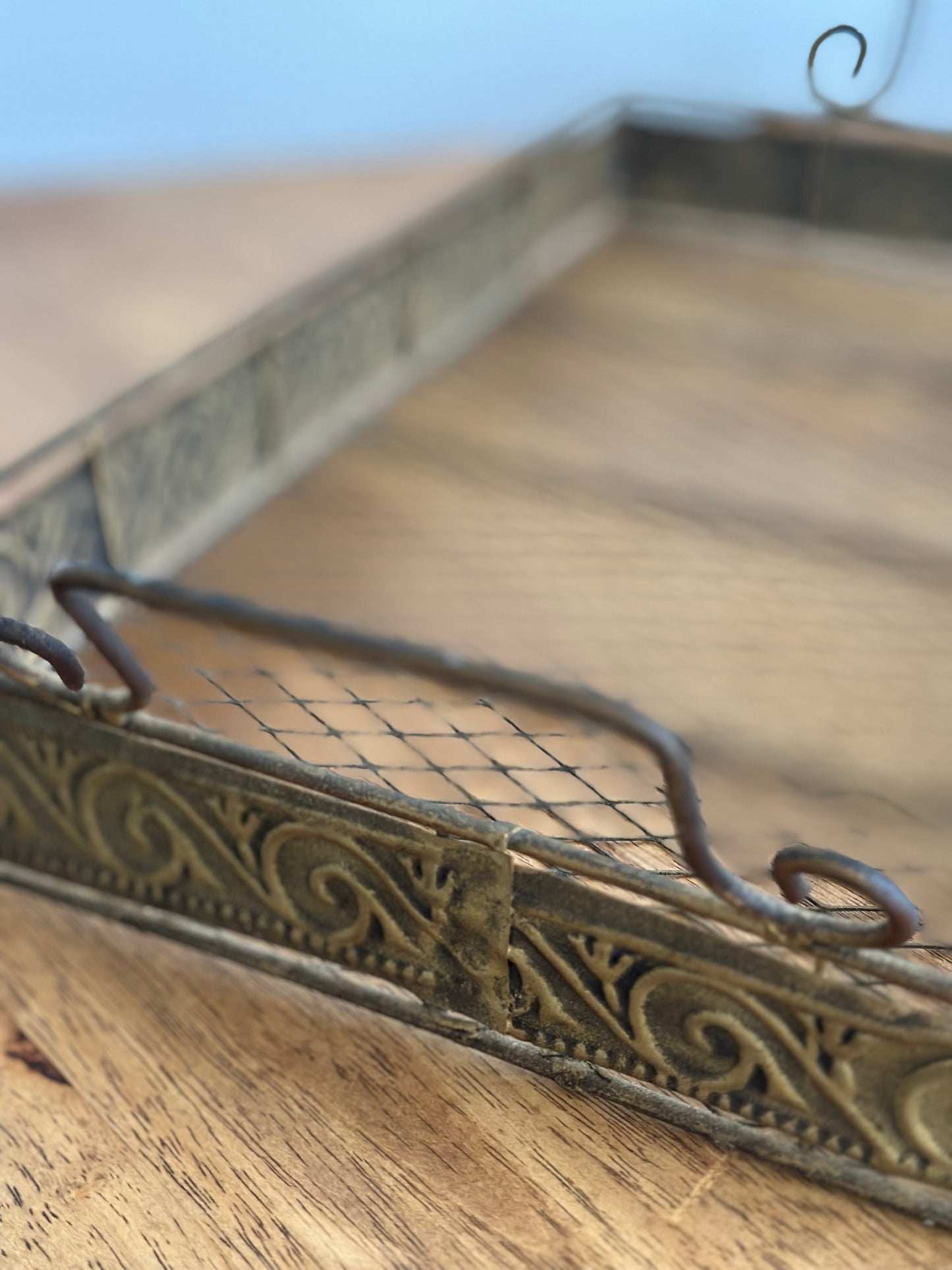 Metal Decor Tray