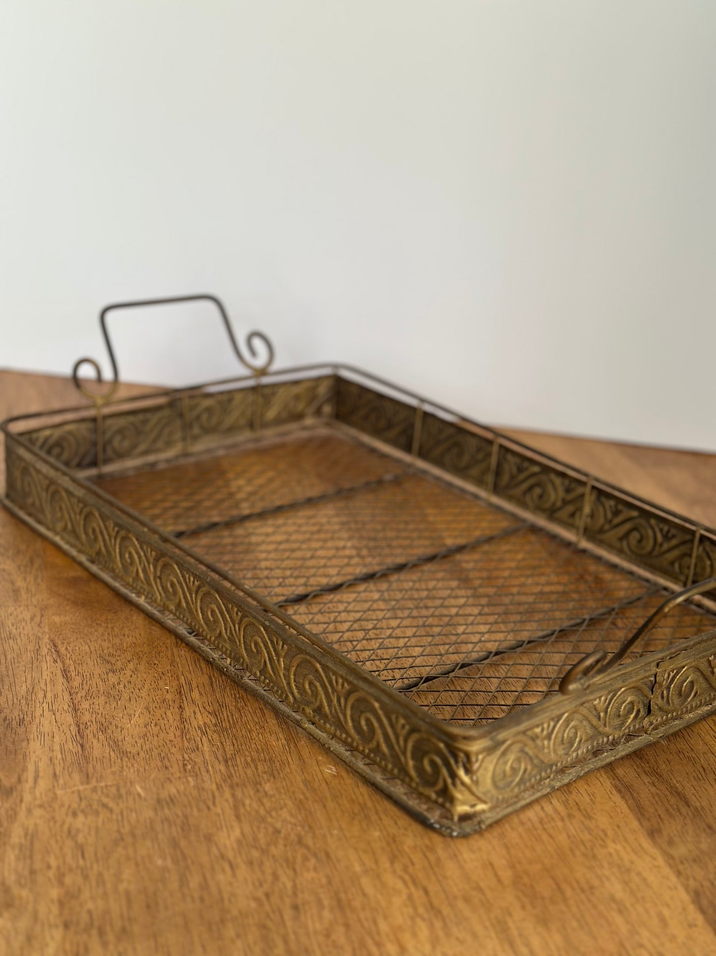 Metal Decor Tray