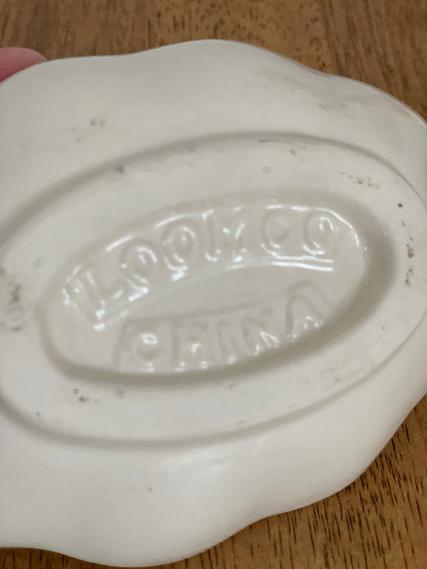 Vintage Loomco Jack-o-Latern Soap Dish/Toothbrush Holder Set