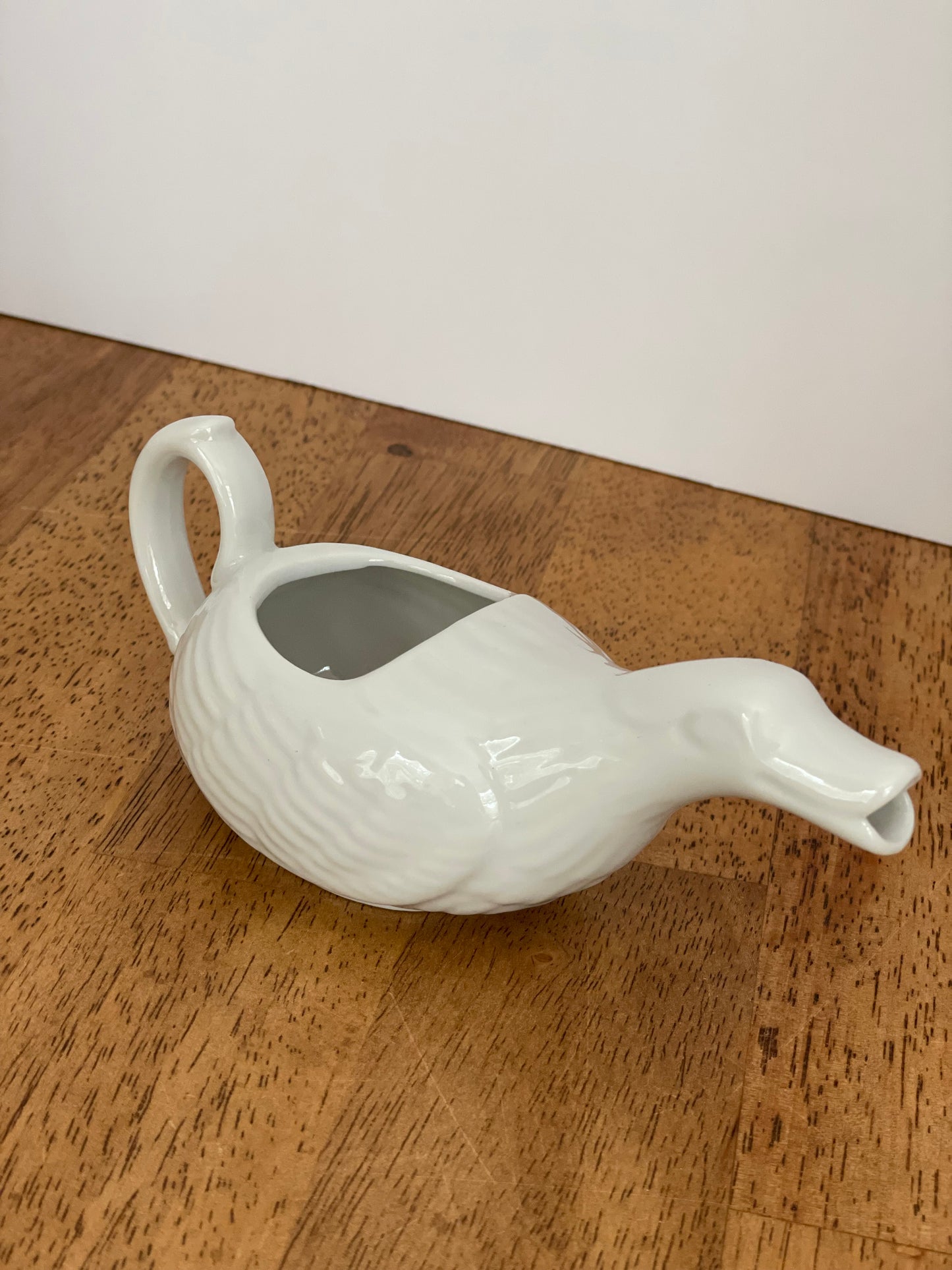 Vintage Pillivuyt Duck Gravy Boat/Creamer