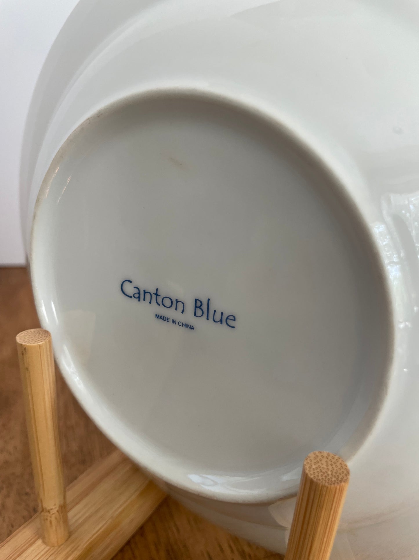 Canton Blue Coupe Soup Bowl (4)