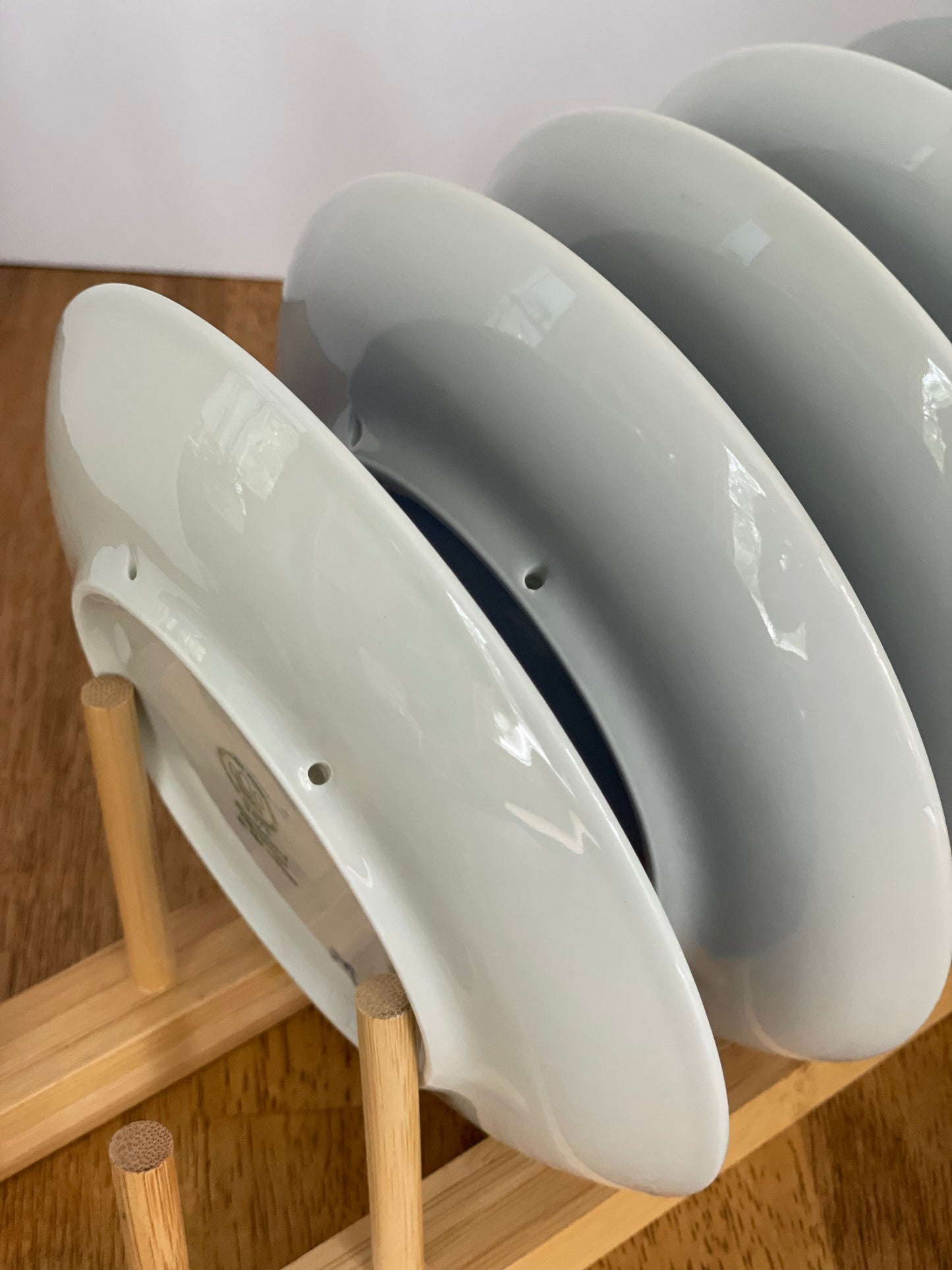 Vintage Bing & Grondahl Blue & White Porcelain Plates (5)