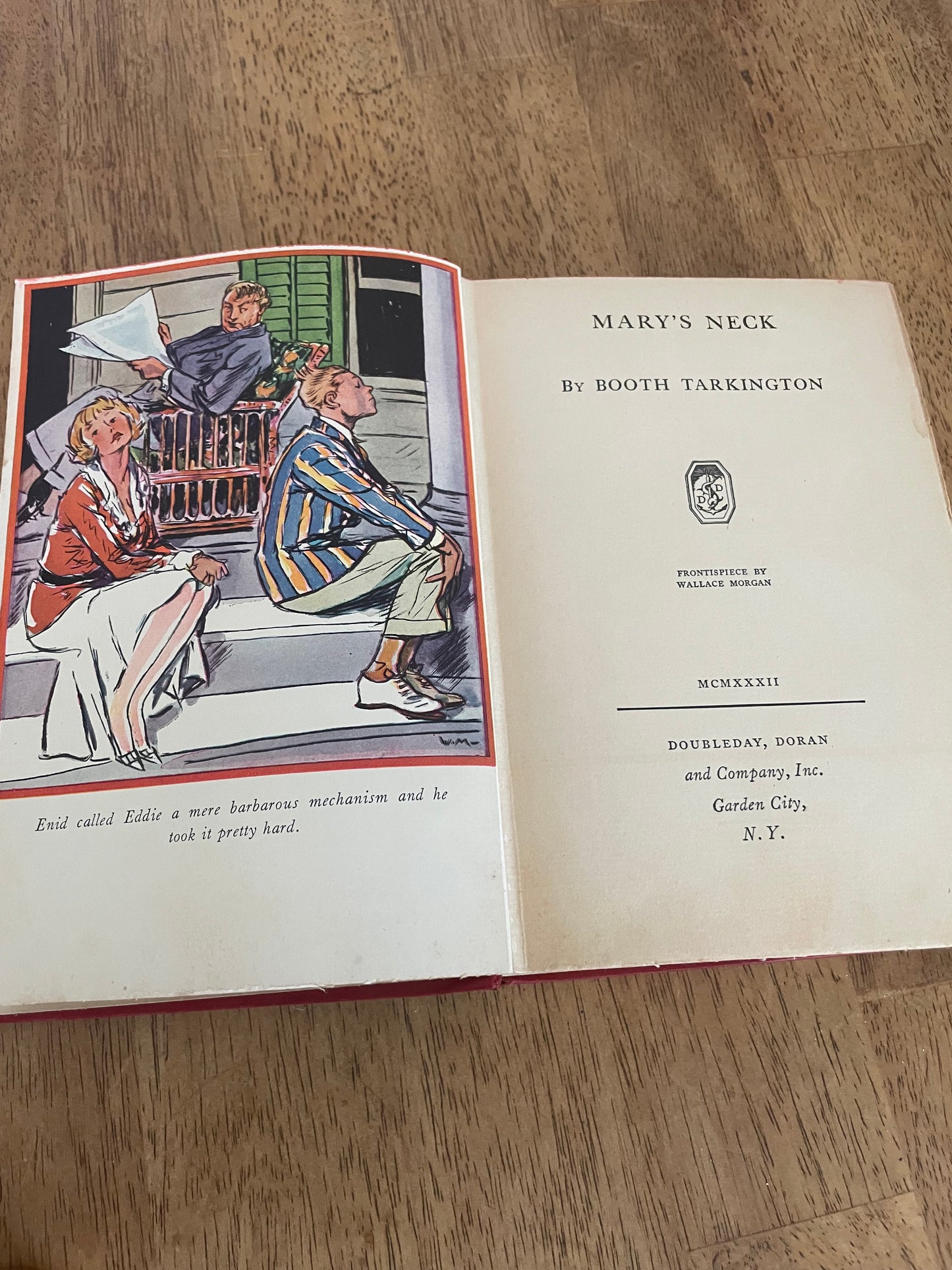 Vintage 1929 Mary's Neck Book