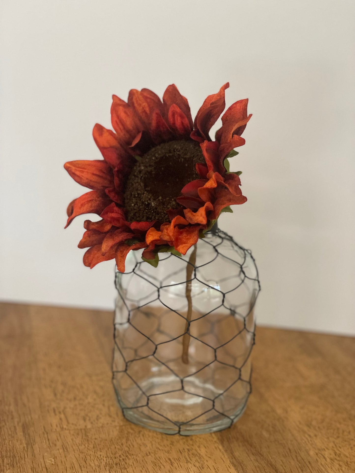 Artificial Sunflower Pick Rust