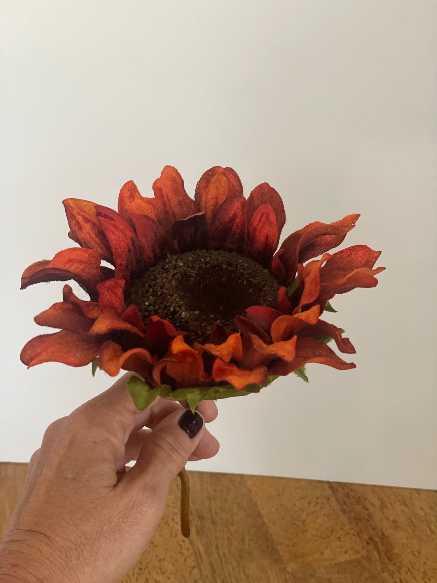 Artificial Sunflower Pick Rust
