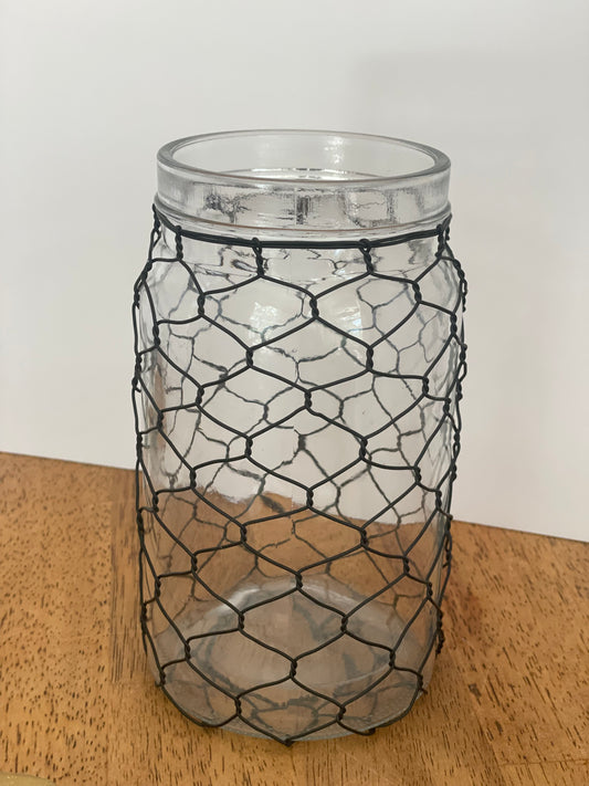 Chicken Wire Canning Jar