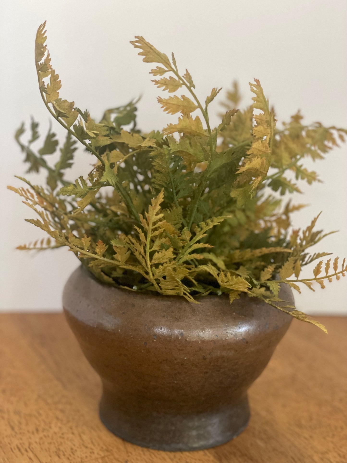 Brown Pottery Bowl/Planter