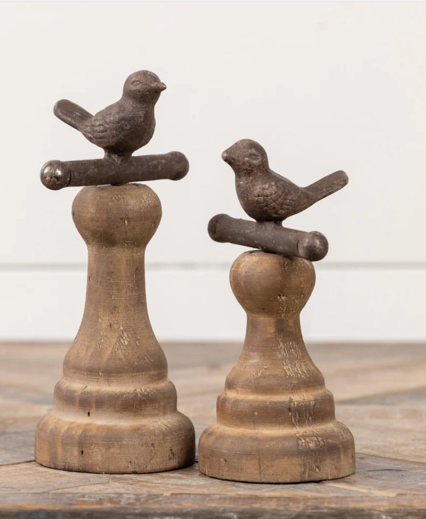 Brown Perching Bird -6.5"