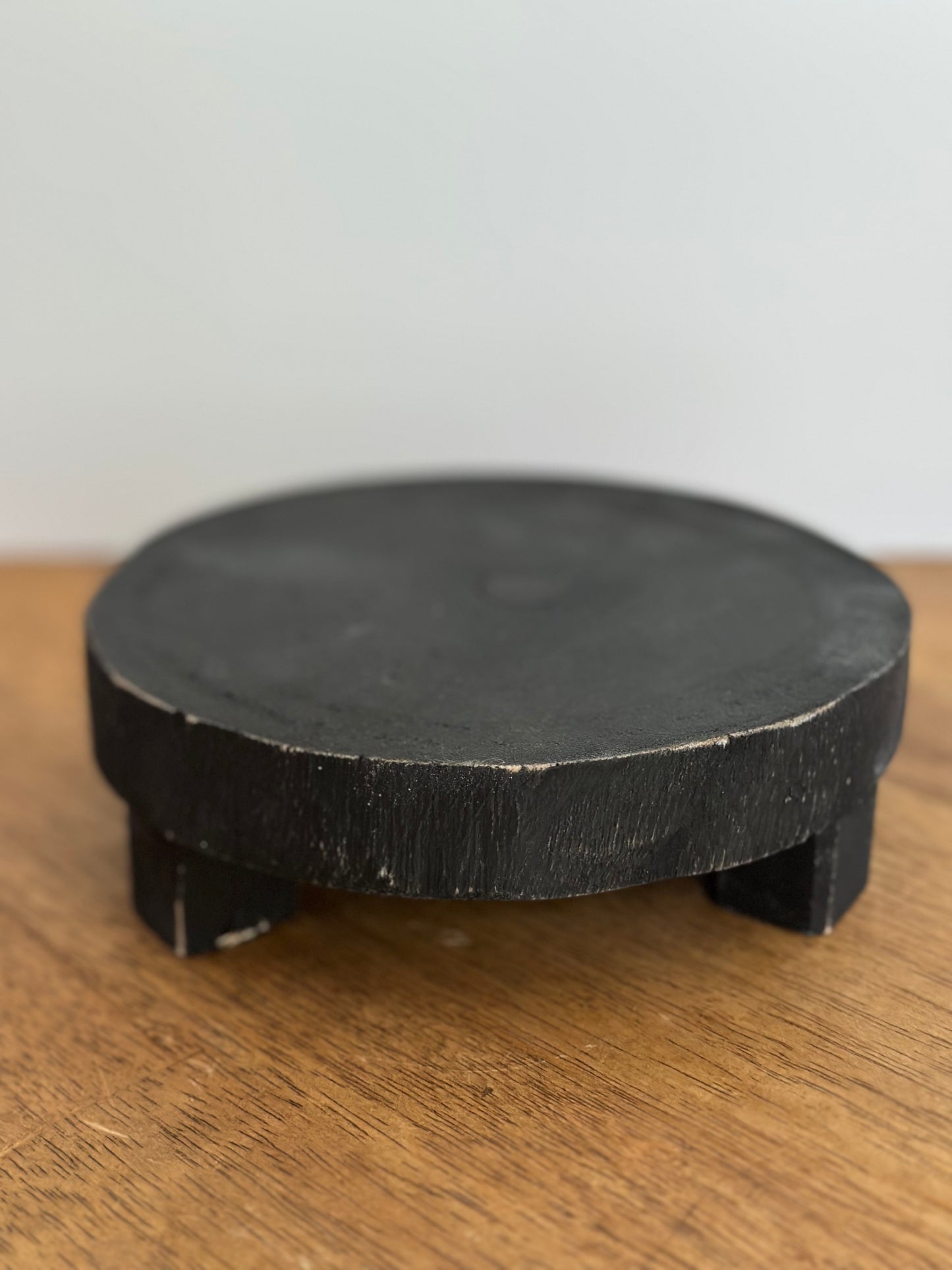 7' Black Wood Riser