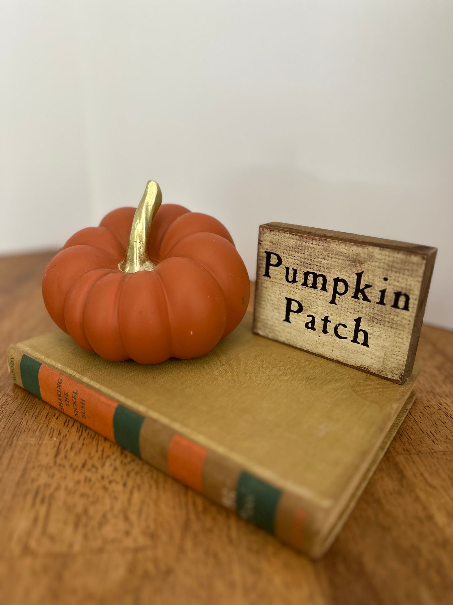 Pumpkin Patch Shelf Sitter