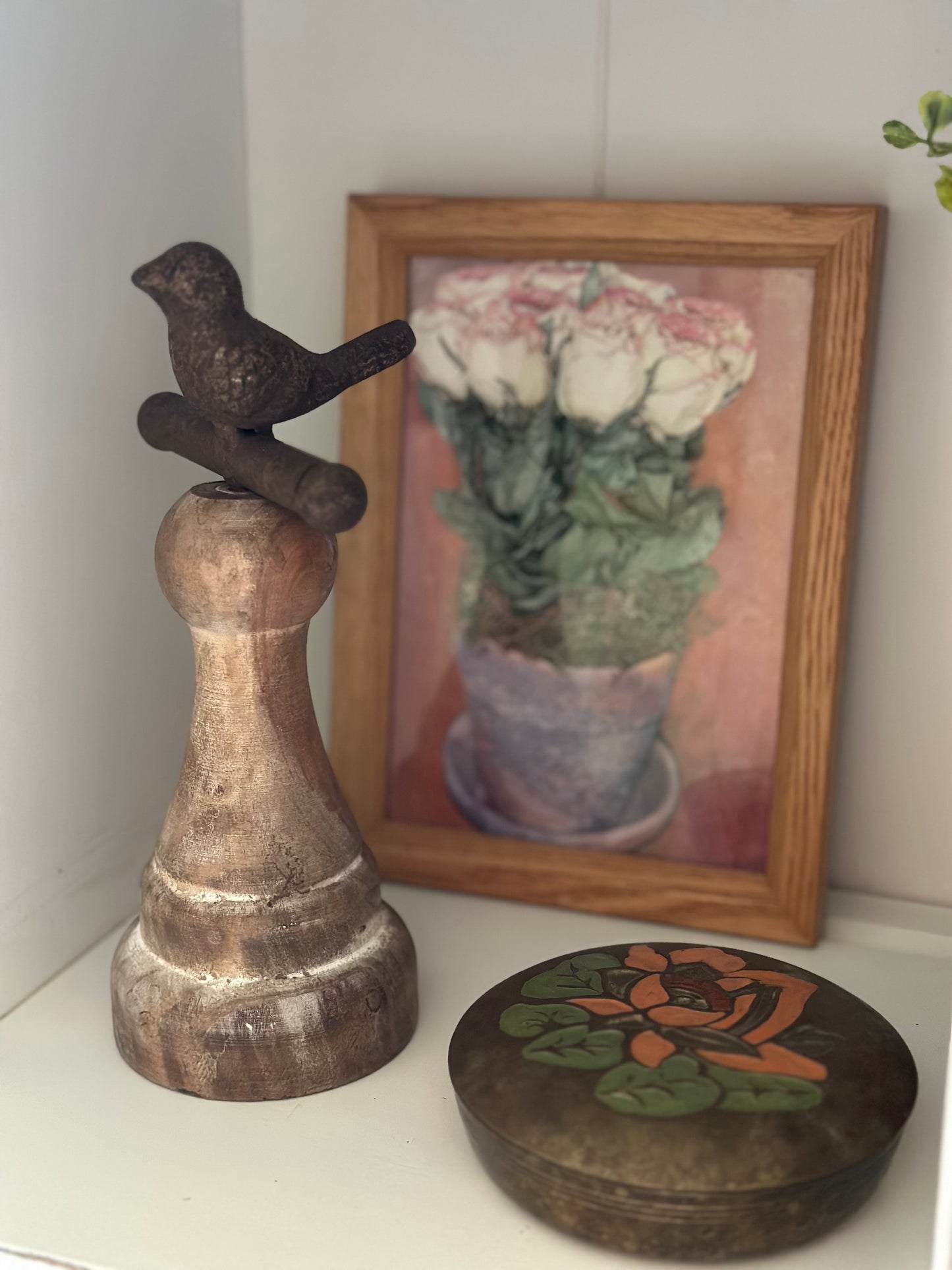 Framed Bouquet of Roses Artwork