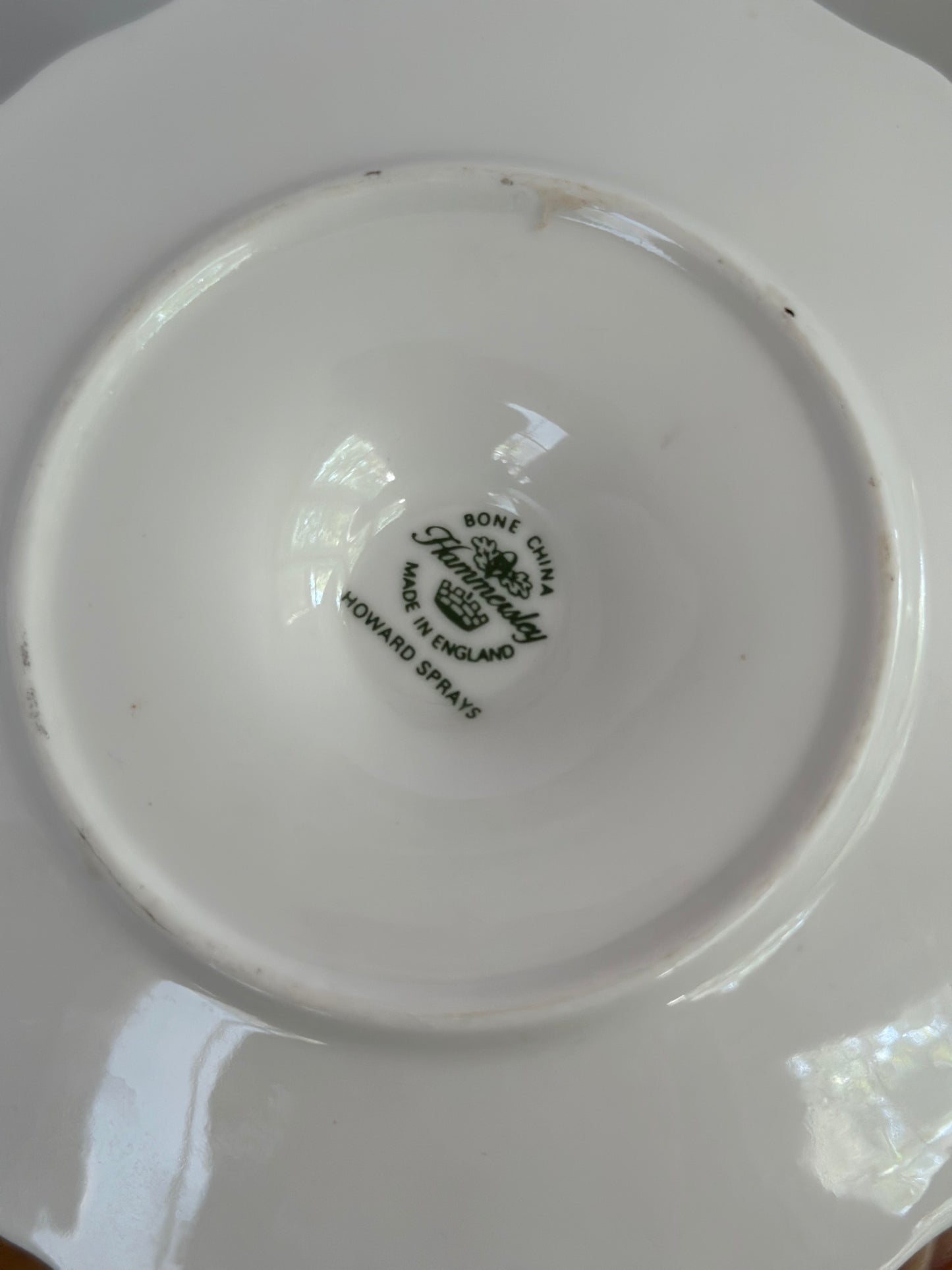 Hammersley England Floral Candle Holder