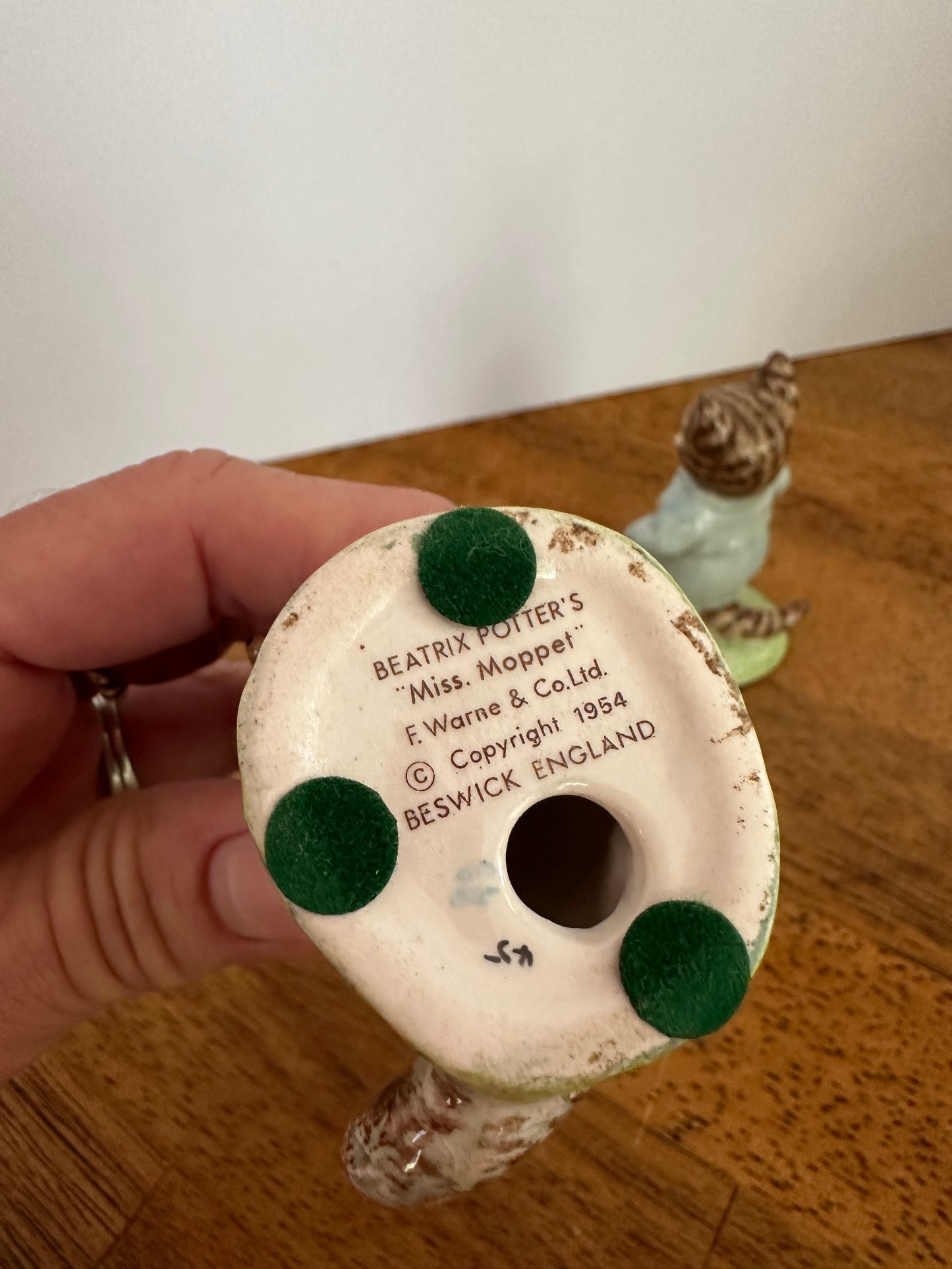Vintage Beatrix Pottter's Tom Kitten-Miss Moppet