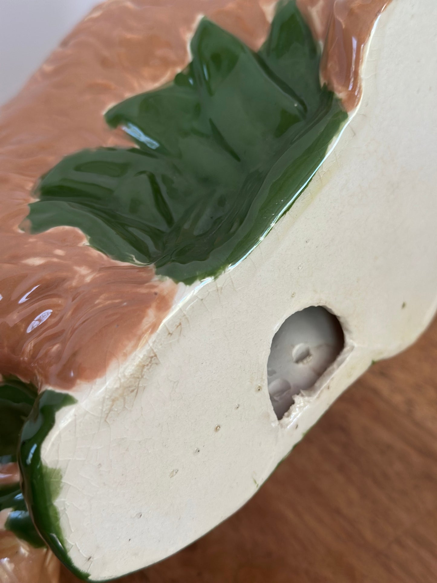 Ceramic Hand Painted Dog Figurine