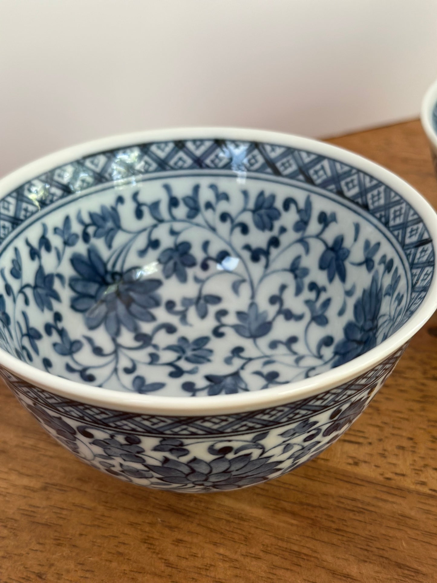 Blue and White Rice Bowls (2)