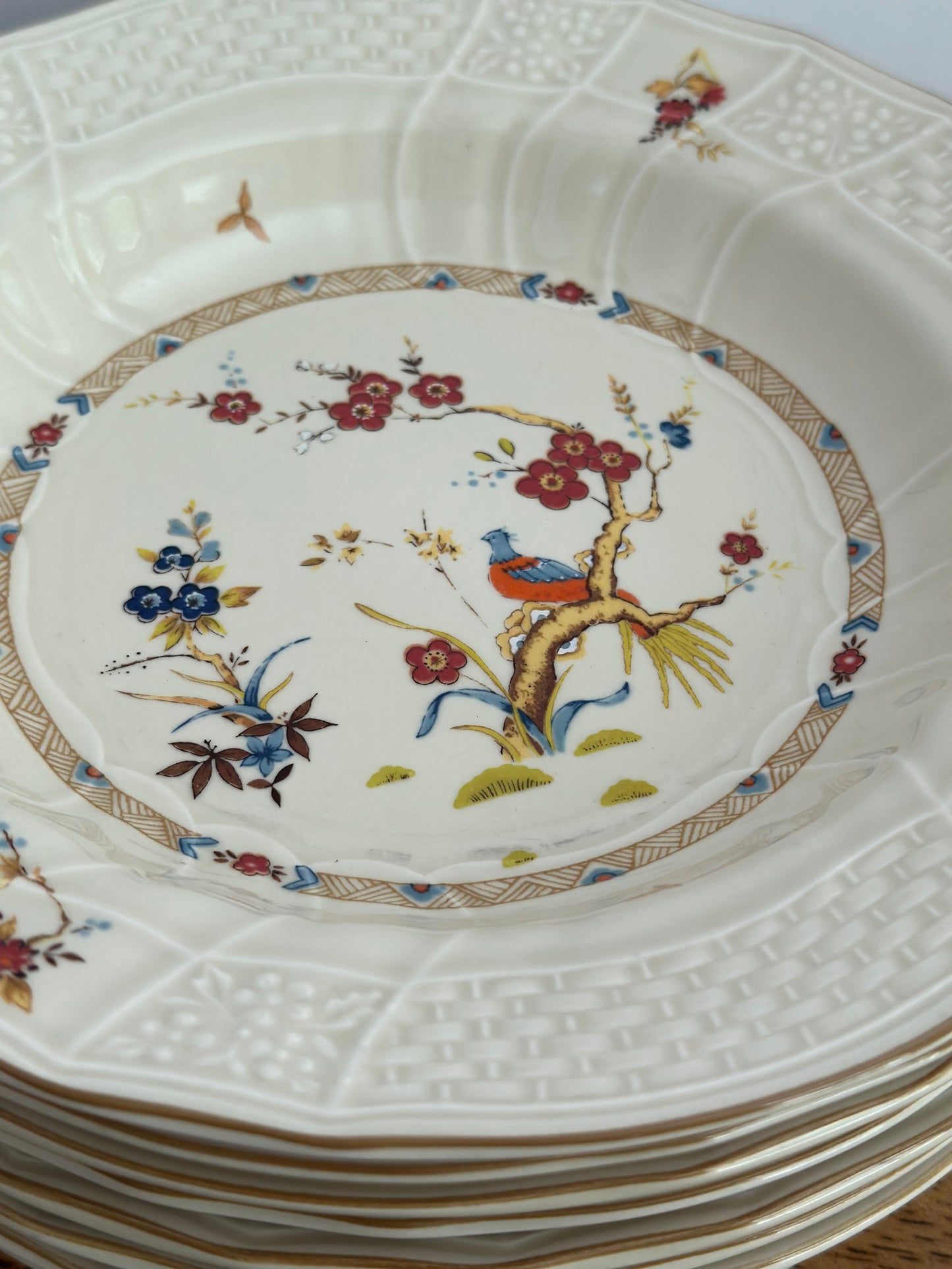Mikasa Shangri-La Fine Ivory Soup Bowls (8)
