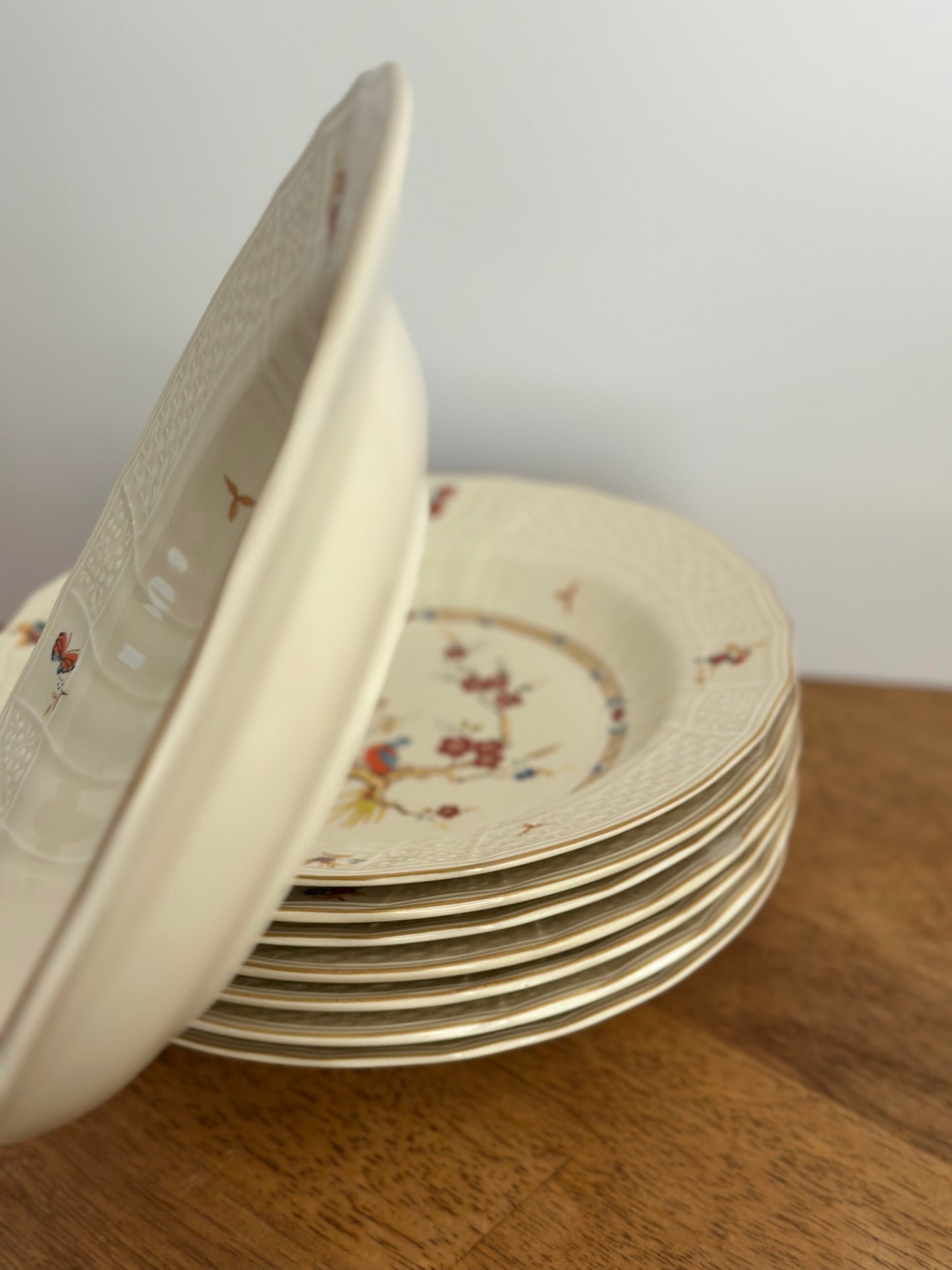 Mikasa Shangri-La Fine Ivory Soup Bowls (8)