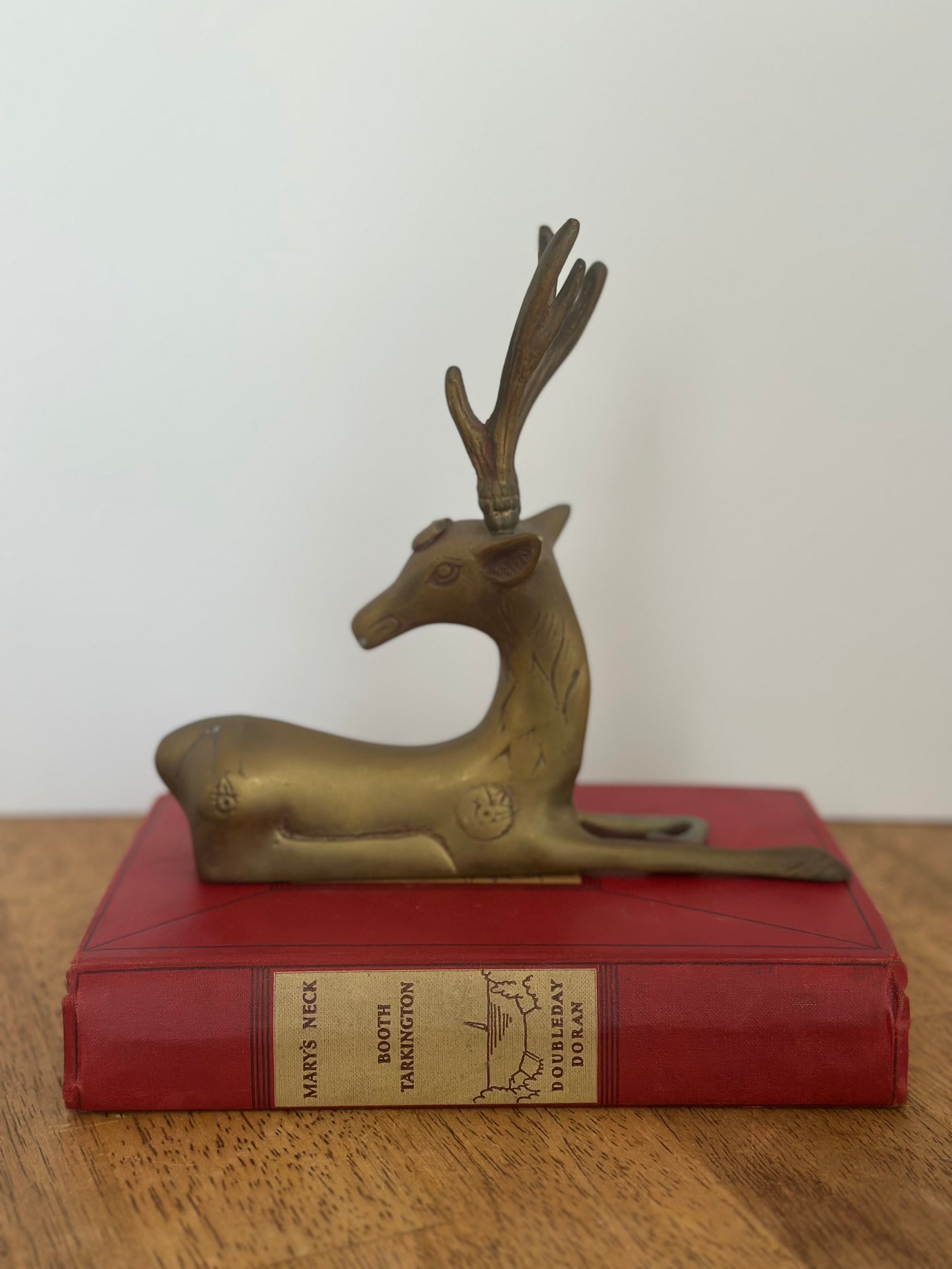 Vintage Brass Deer Figurine