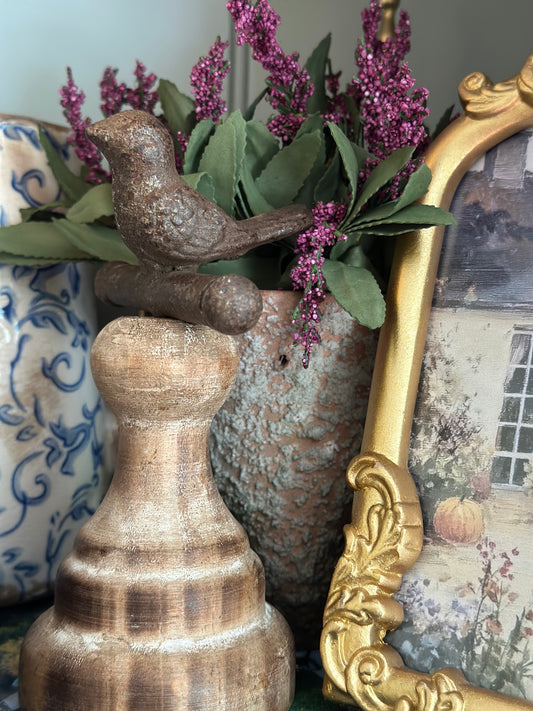 Brown Perching Bird -6.5"