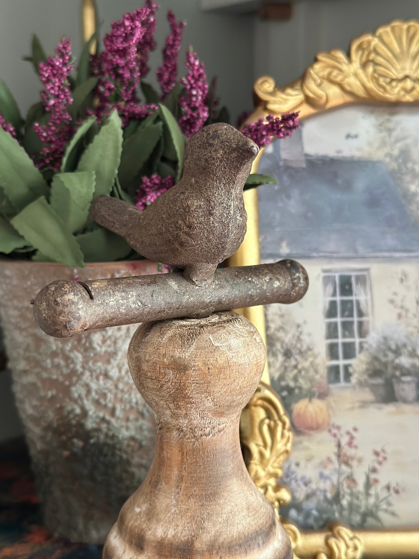 Brown Perching Bird -6.5"