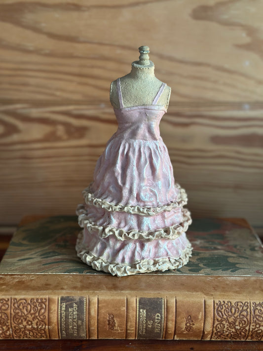 Pink Dress Figurine