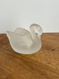 Mini Glass Swan
