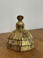 Vintage Brass Victorian Lady Bell