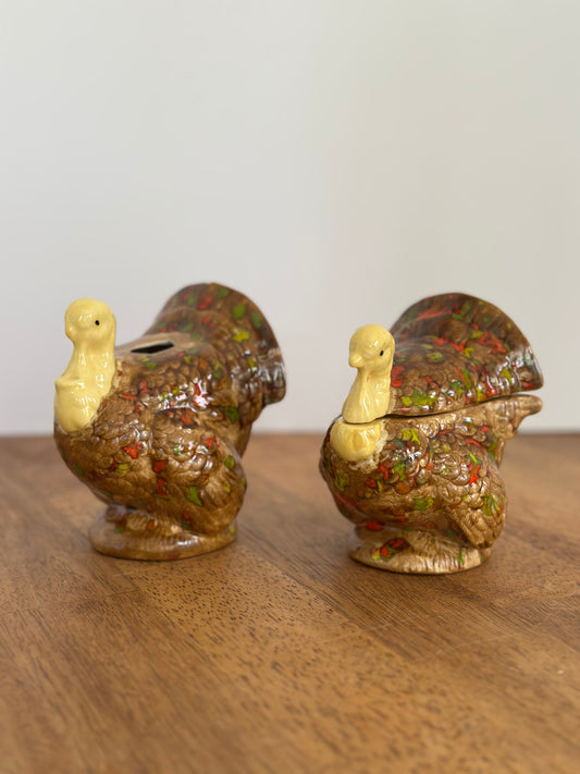 Vintage Ceramic Turkeys