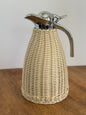 Stainless Wicker Thermal Coffee Carafe