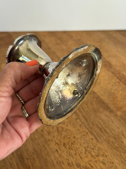 Vintage SilverTaper Candle Holder