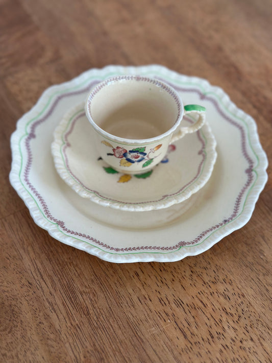 Vintage Mason's Croysdale Ironstone 3 Pc Set