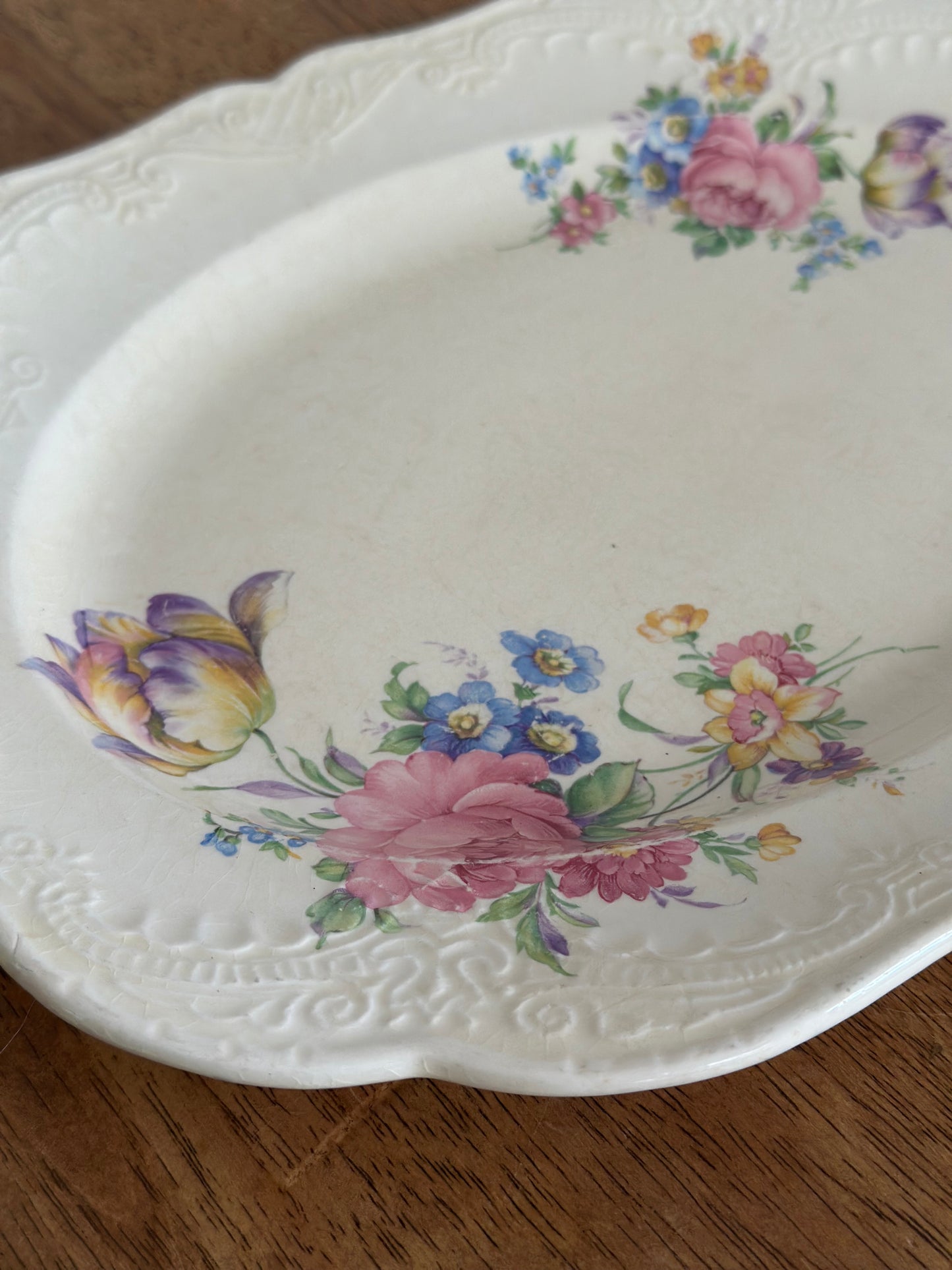Paden City Papoco Rosalee Platter