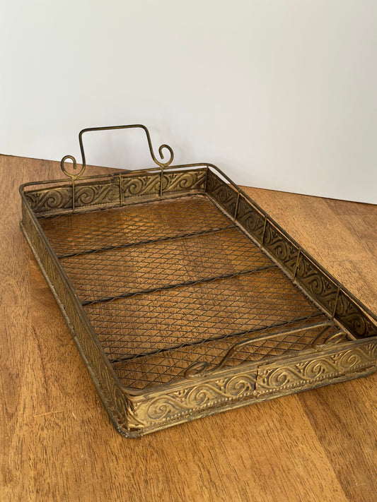 Metal Decor Tray