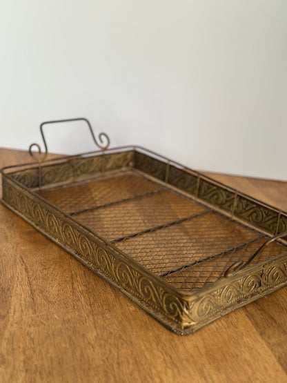 Metal Decor Tray