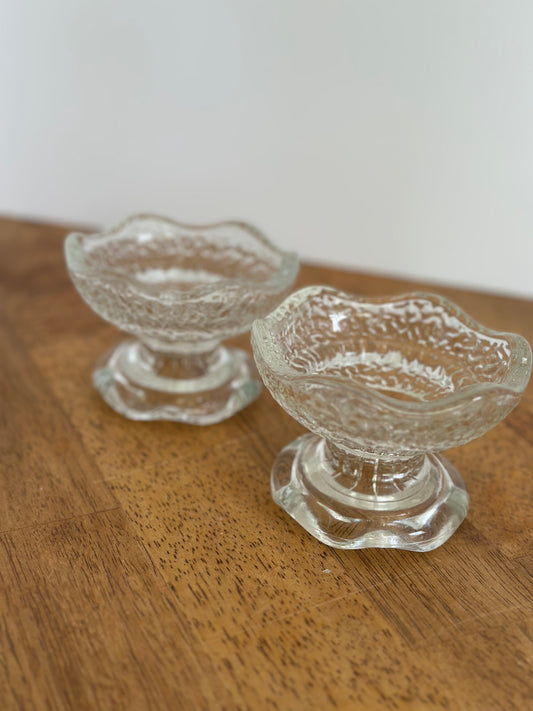 Vintage Anchor Hocking Reversible Candle Holder (2)