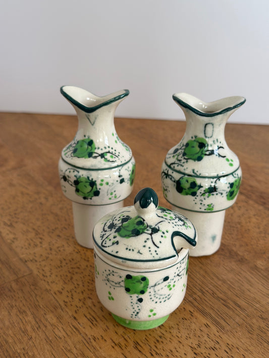 Vintage Oil & Vinegar Set (3 pc)
