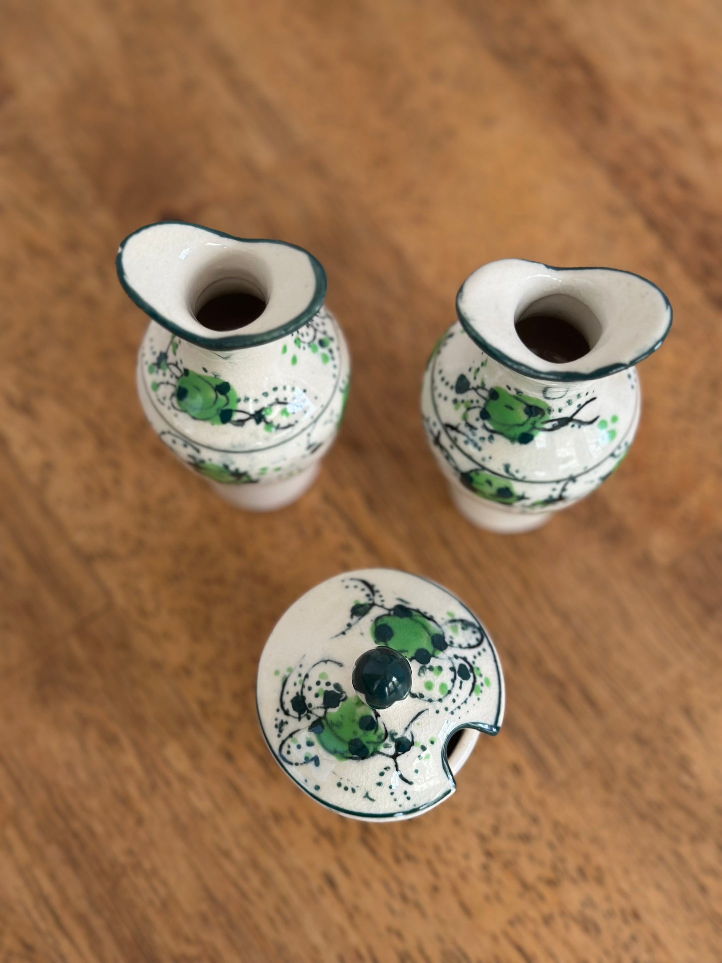 Vintage Oil & Vinegar Set (3 pc)