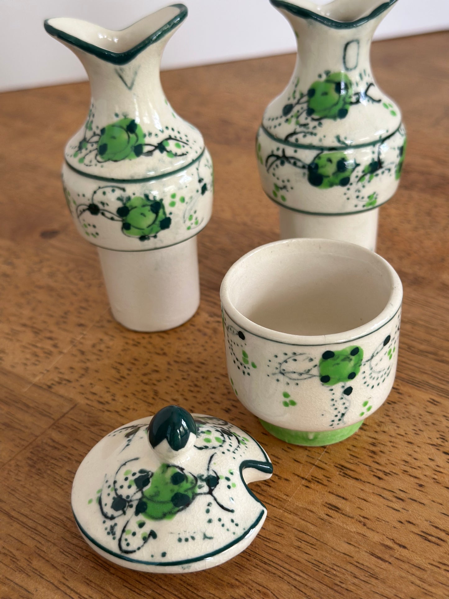 Vintage Oil & Vinegar Set (3 pc)