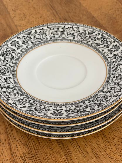 Sango Spanish Lace Tea Cup & Saucer Set (4)