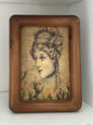 Vintage Inspired Wood Framed Canvas 5x7