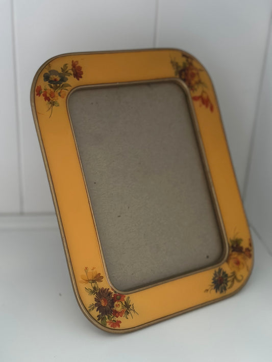 Vintage Floral 5x7 Photo Frame
