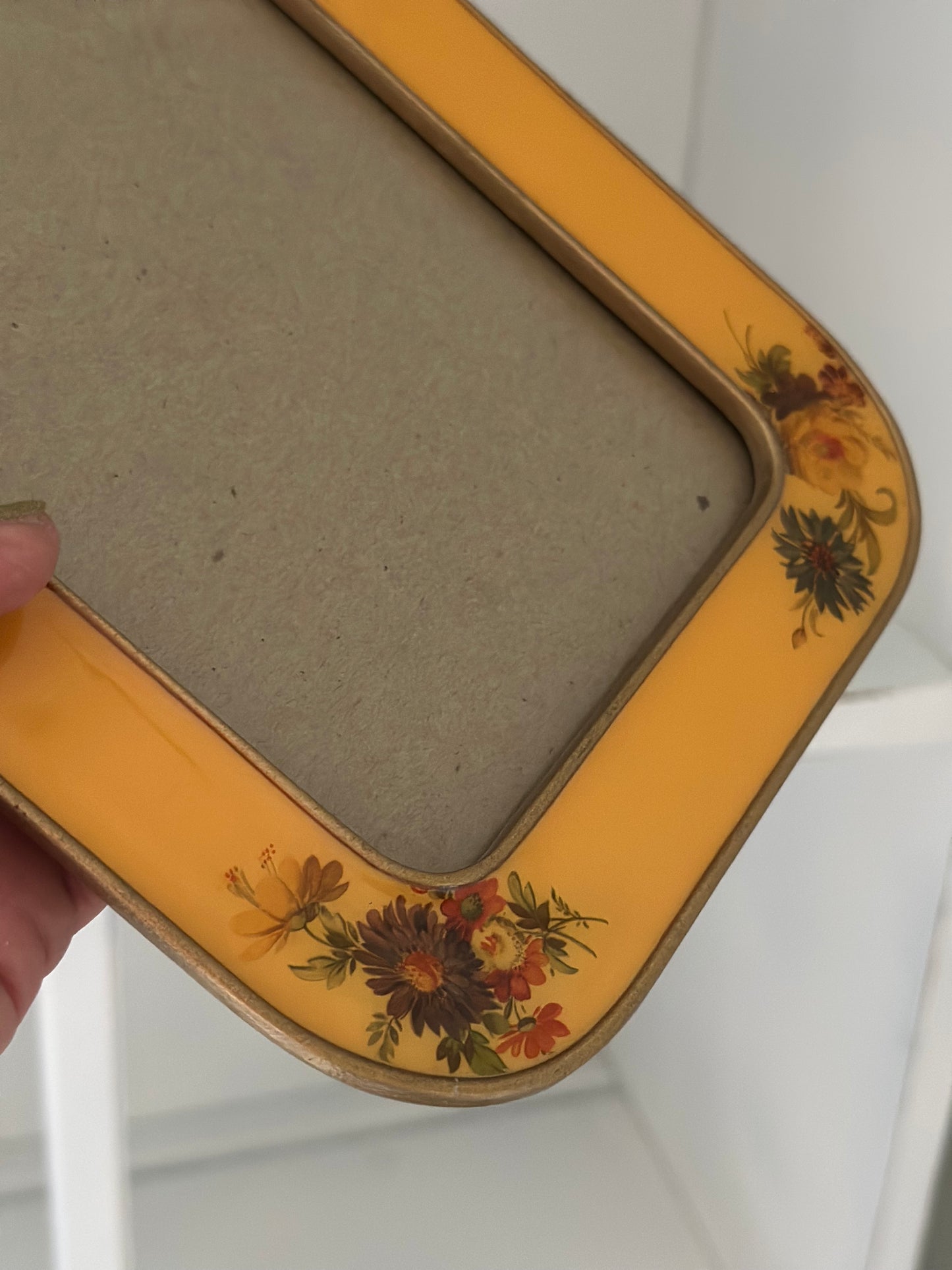 Vintage Floral 5x7 Photo Frame