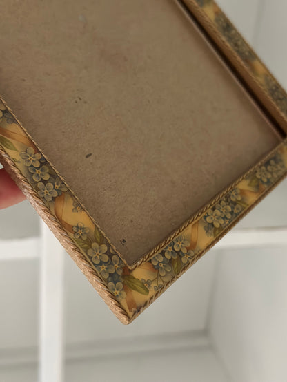 Vintage Floral 5x7 Photo Frame