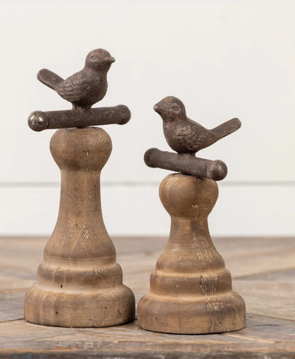 Brown Perching Bird -6.5"