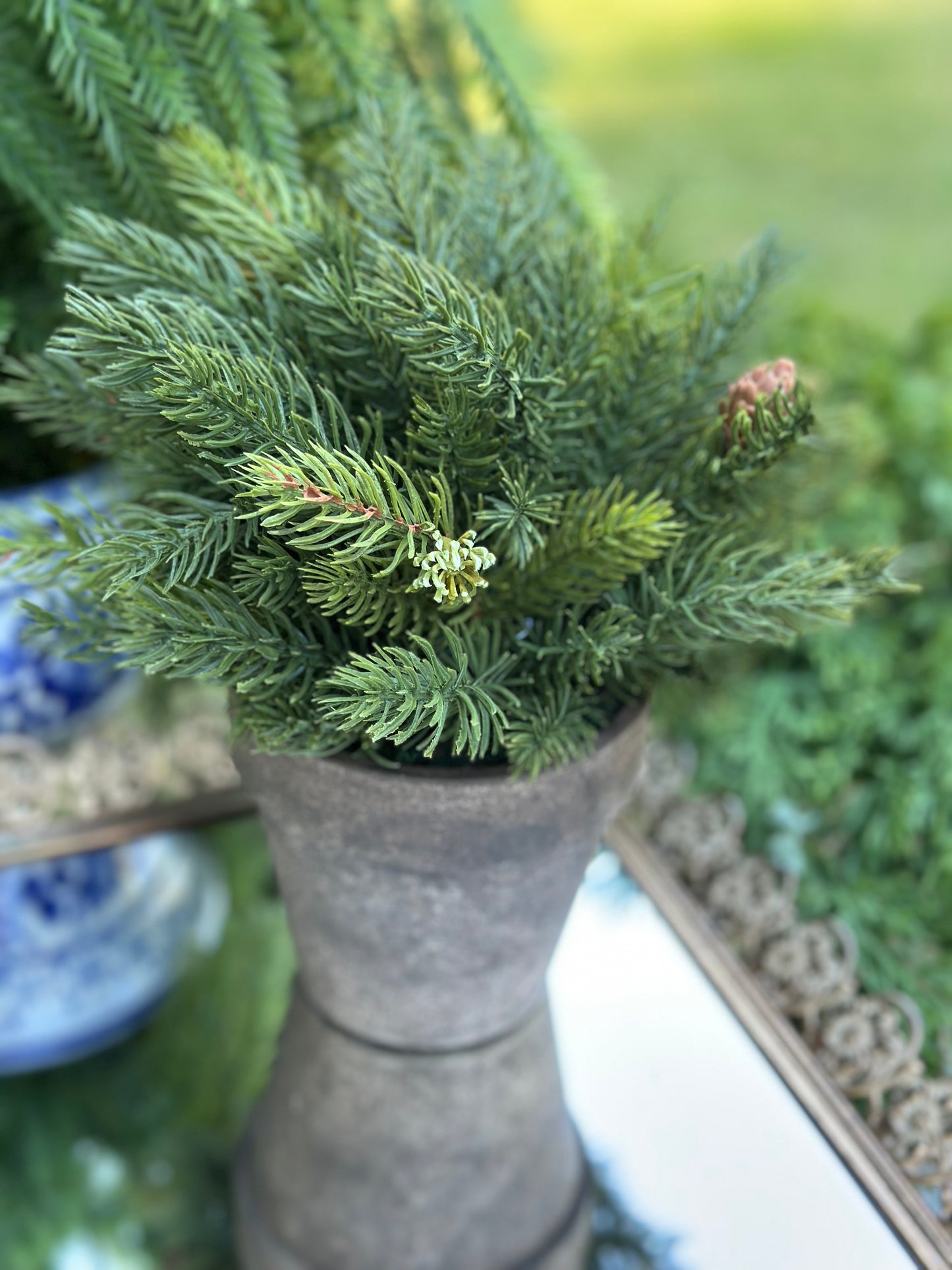 9" Potted Cedar