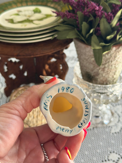 Vintage Porcelain Bird - Miguel Requena