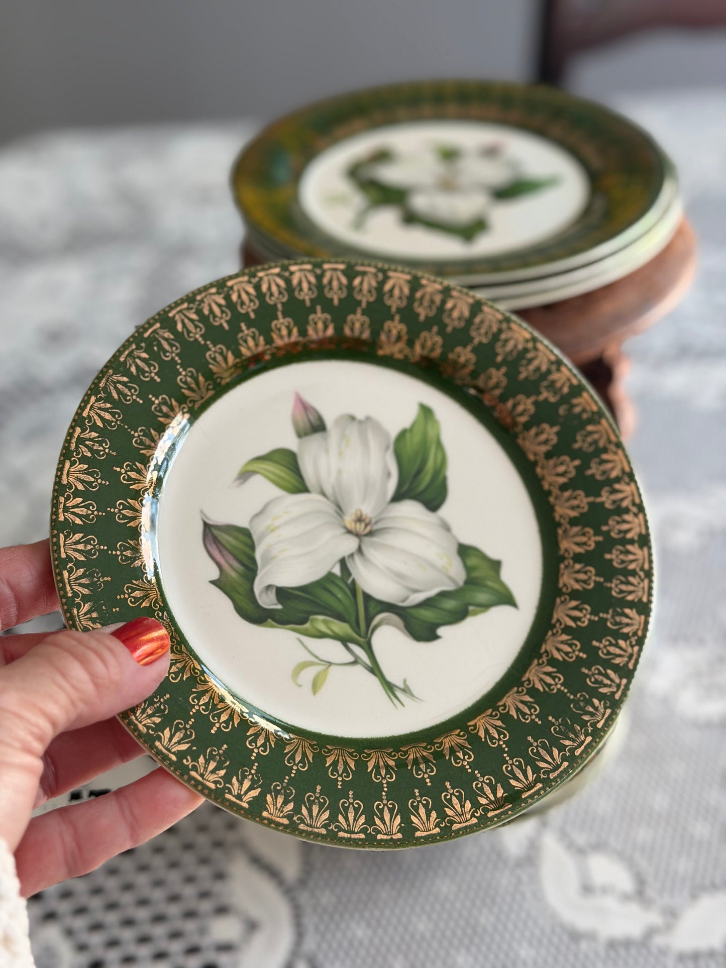 Vintage American Limoges L'Triomphe - Trillium