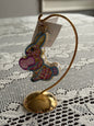 Christopher Radko Ornament & Stand Cookie Cutter Cottontails