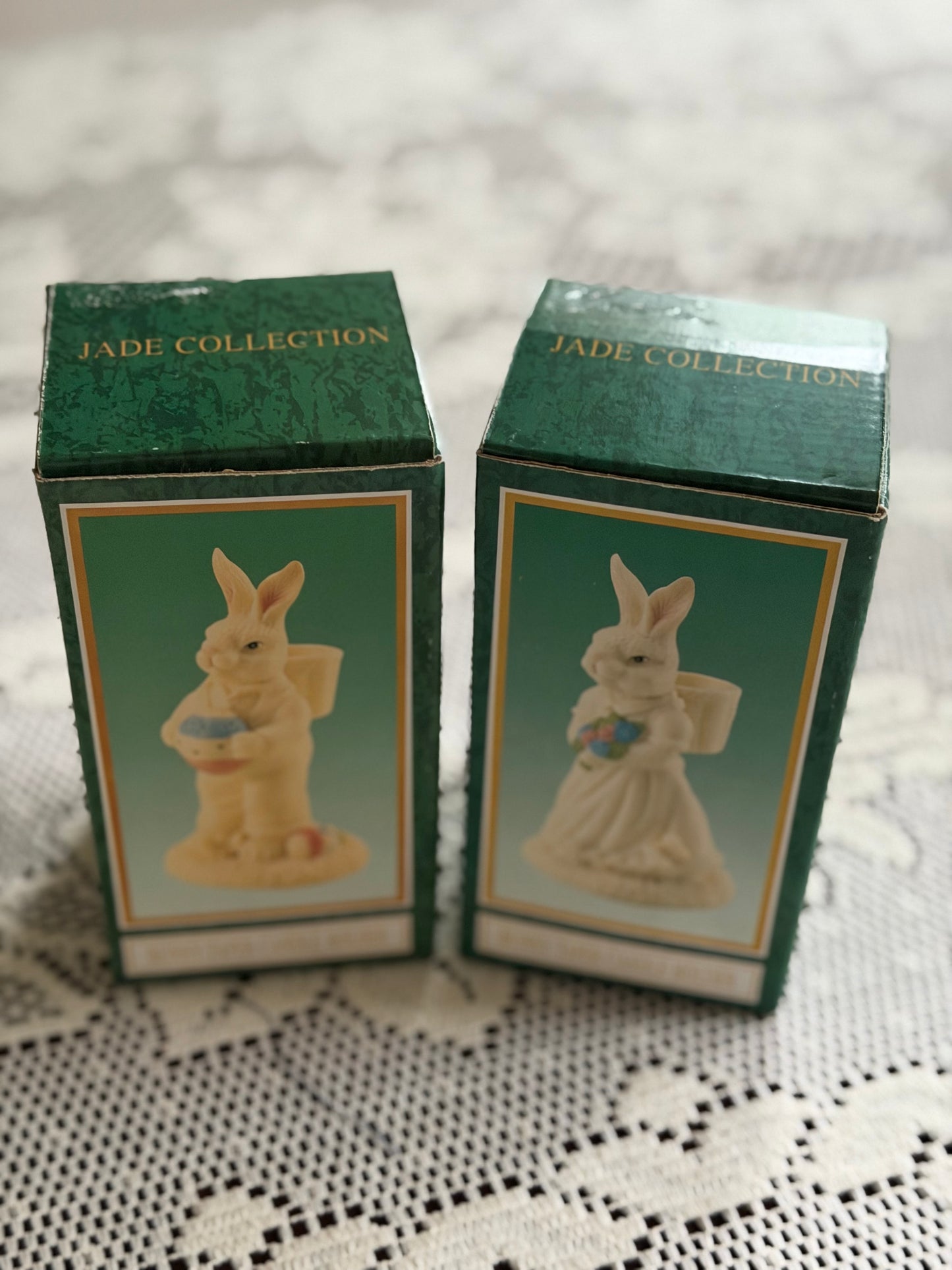 Vintage Bunny Taper Holders
